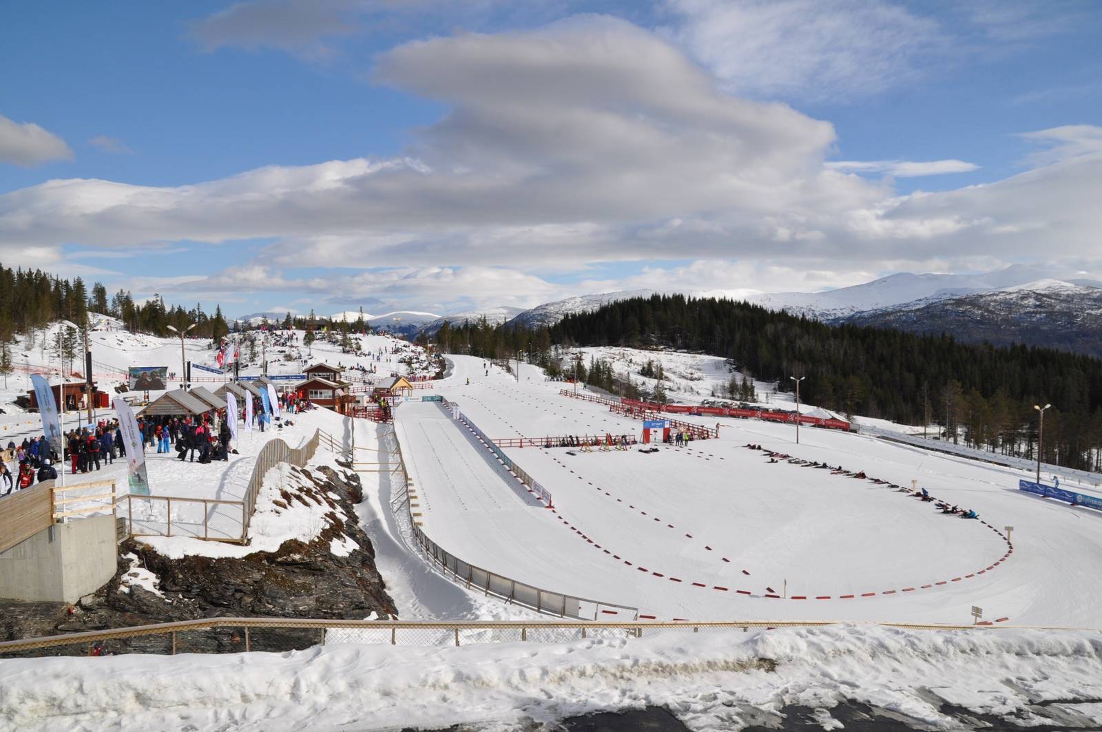 Snøproduksjon avslutta